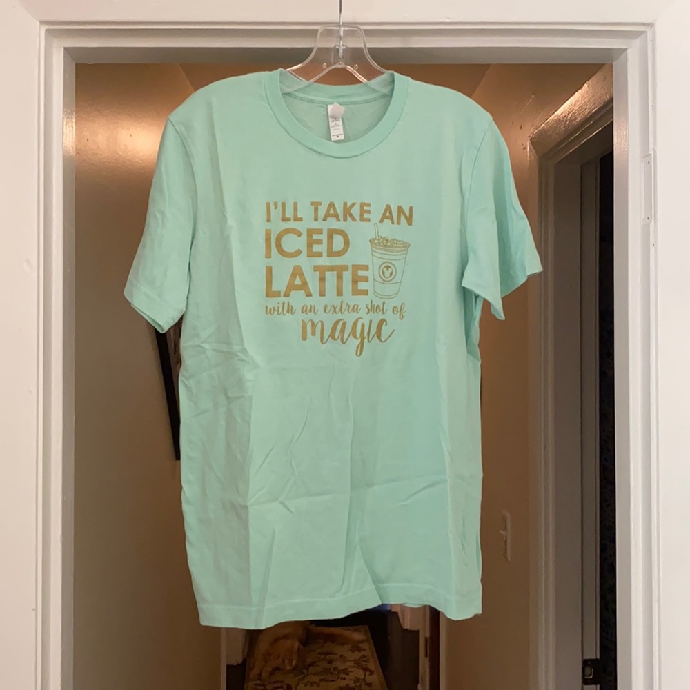 Disney magic latte tshirt